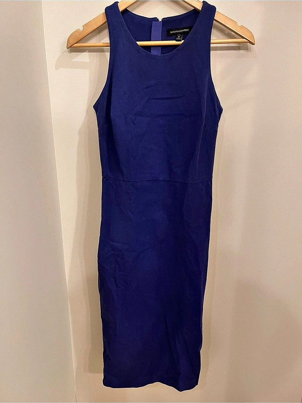 Banana Republic Maxi Dress in Blue Size Small